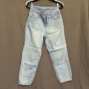 NY & Co. - Super-High Waisted Straight Cropped Jeans - Women’s Sz 8